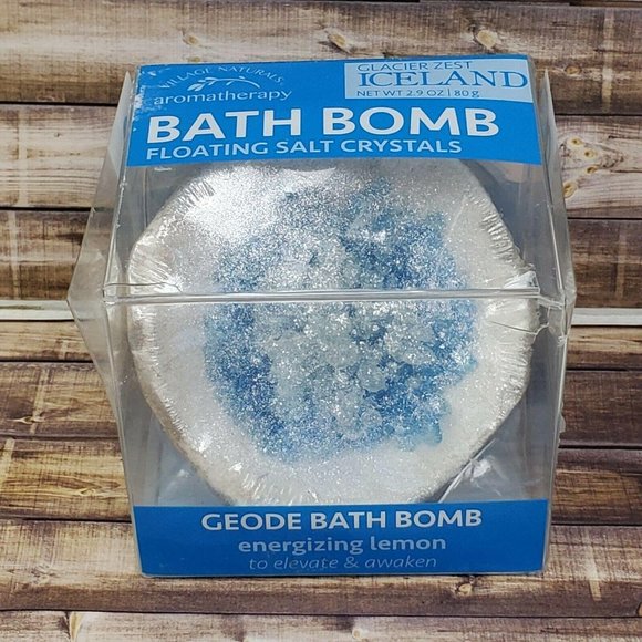 Village Naturals Other - Village Naturals Aromatherapy Geode Bath Bomb
